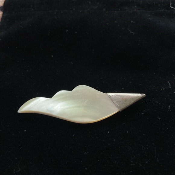 Mother of Pearl, sterling pendant - Picture 4 of 4
